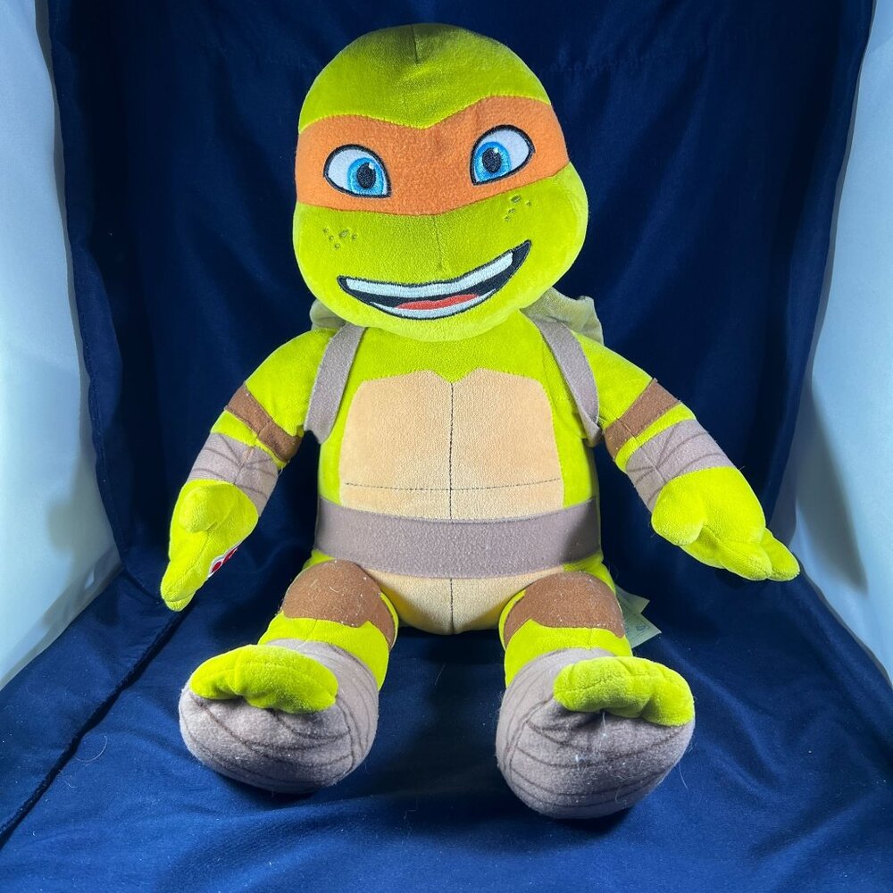 Among Us Plush Brown Bear + Teenage Mutant Ninja Turtle Plush - Picture 3 of 3